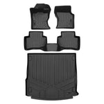SMARTLINER Custom Fit Floor Liners For 2021-2025 Land Rover/Range Rover Velar w/o Full Size Spare Wheel