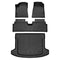 SMARTLINER Custom Fit Floor Liners For 2023-2025 Kia Niro EV without dual level cargo board (Does Not Fit Plug-In Hybrid Models)