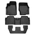 SMARTLINER Custom Fit Floor Liners For 2021-2025 Jeep Grand Cherokee L w/ 2nd Row Bucket Seats and center console (No subwoofer)