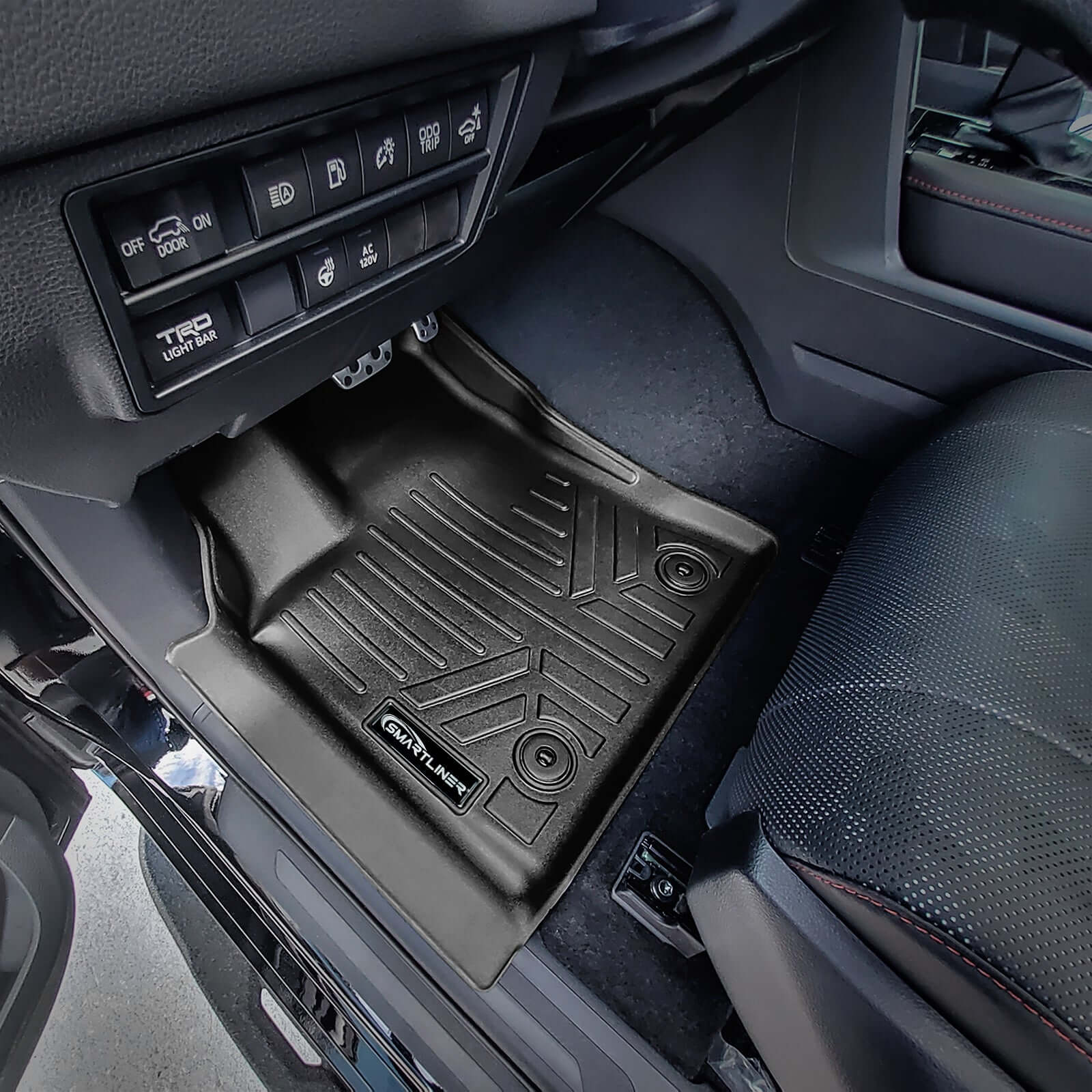 SMARTLINER Custom Fit Floor Liners For 2023-2026 Toyota Sequoia (8 Passenger Models)