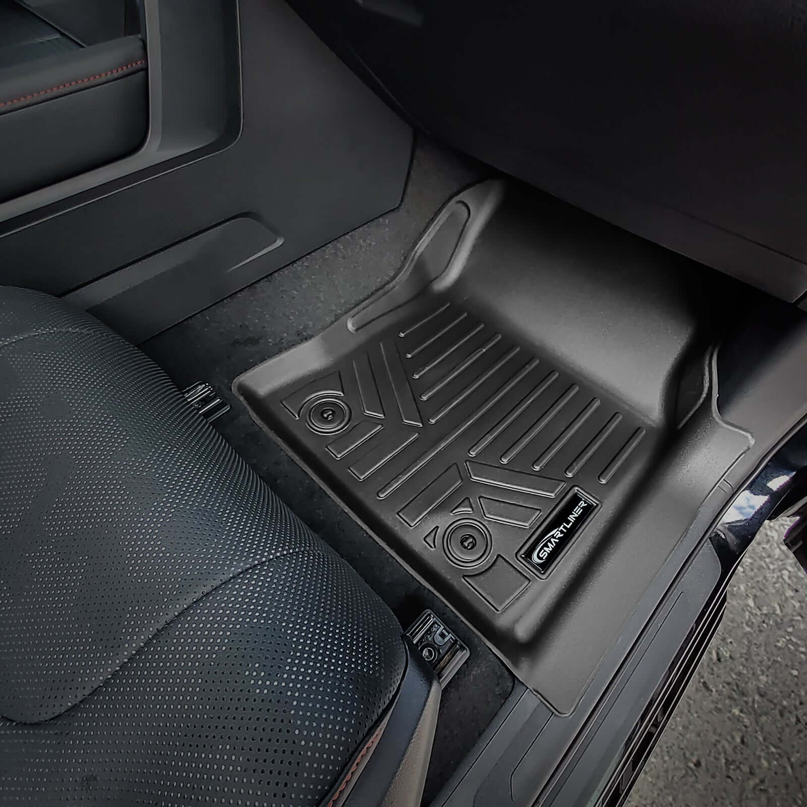 SMARTLINER Custom Fit Floor Liners For 2023-2026 Toyota Sequoia (8 Passenger Models)