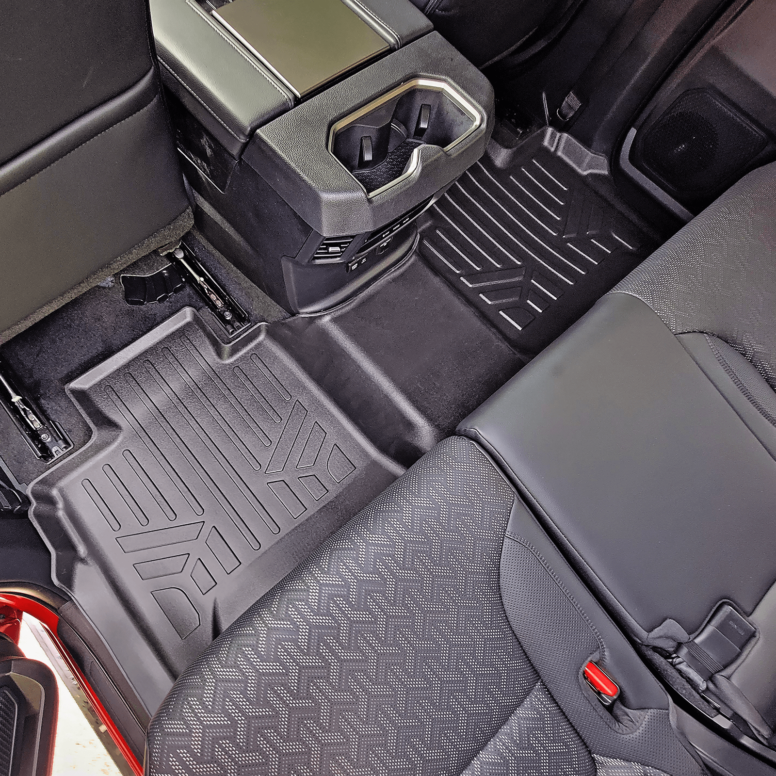 SMARTLINER Custom Fit Floor Liners For 2023-2025 Toyota Sequoia (Only Fits 7 Passenger Models Without Center Console)