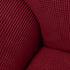 Polar Fleece Recliner Chair Cover, 4-Piece Soft Plush Slipcover with Pocket for Reclining Chairs