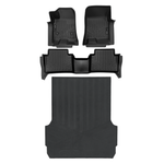 SMARTLINER Custom Fit Floor Liners For 2023-2025 Chevrolet Colorado (Only Fits Crew Cabs with Carpeted Flooring)