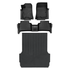 SMARTLINER Custom Fit Floor Liners For 2023-2025 Chevrolet Colorado (Only Fits Crew Cabs with Carpeted Flooring)