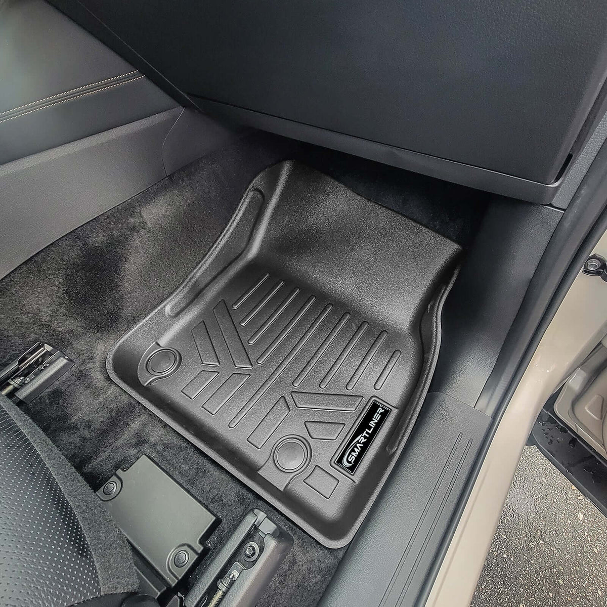 SMARTLINER Custom Fit Floor Liners For 2024-2025 Mazda CX-90 (Only Fits 2nd Row Bench)