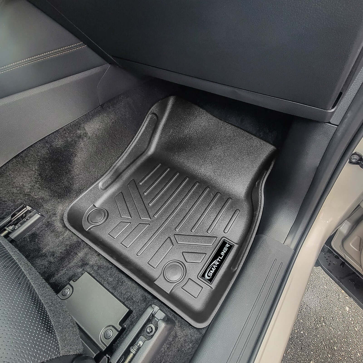 SMARTLINER Custom Fit Floor Liners For 2024-2025 Mazda CX-90 Plug-In Hybrid (Only Fits 2nd Row Bench)