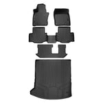 SMARTLINER Custom Fit Floor Liners For 2024-2025 Mazda CX-90 Plug-In Hybrid (Only Fits 2nd Row Bench)