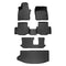 SMARTLINER Custom Fit Floor Liners For 2024-2025 Mazda CX-90 Plug-In Hybrid (Only Fits 2nd Row Bench)