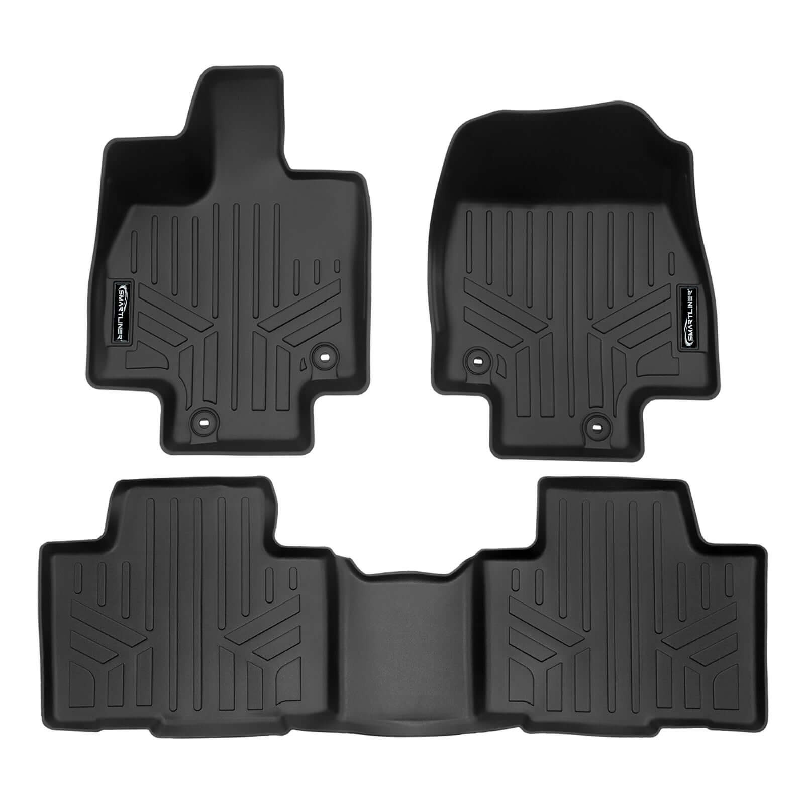 SMARTLINER Custom Fit Floor Liners For 2024 - 2025 Toyota Grand Highlander Hybrid
