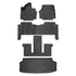 SMARTLINER Custom Fit Floor Liners Compatible With 2024-2025 Kia EV9