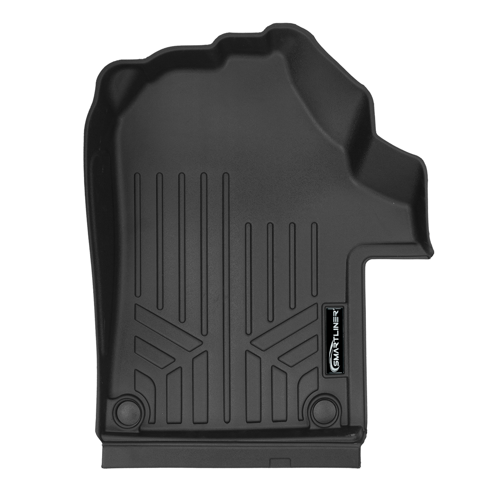 SMARTLINER Custom Fit All Weather Protection Black 1st Row Liners Compatible With 2020-2025 Mercedes Benz Metris (USPS).