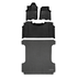 SmartCoverage™ Custom Fit Floor Liners For 2025-2026 Ram 1500 RHO Crew Cab with Rear Underseat Storage Box with 1st Row Bucket Seats