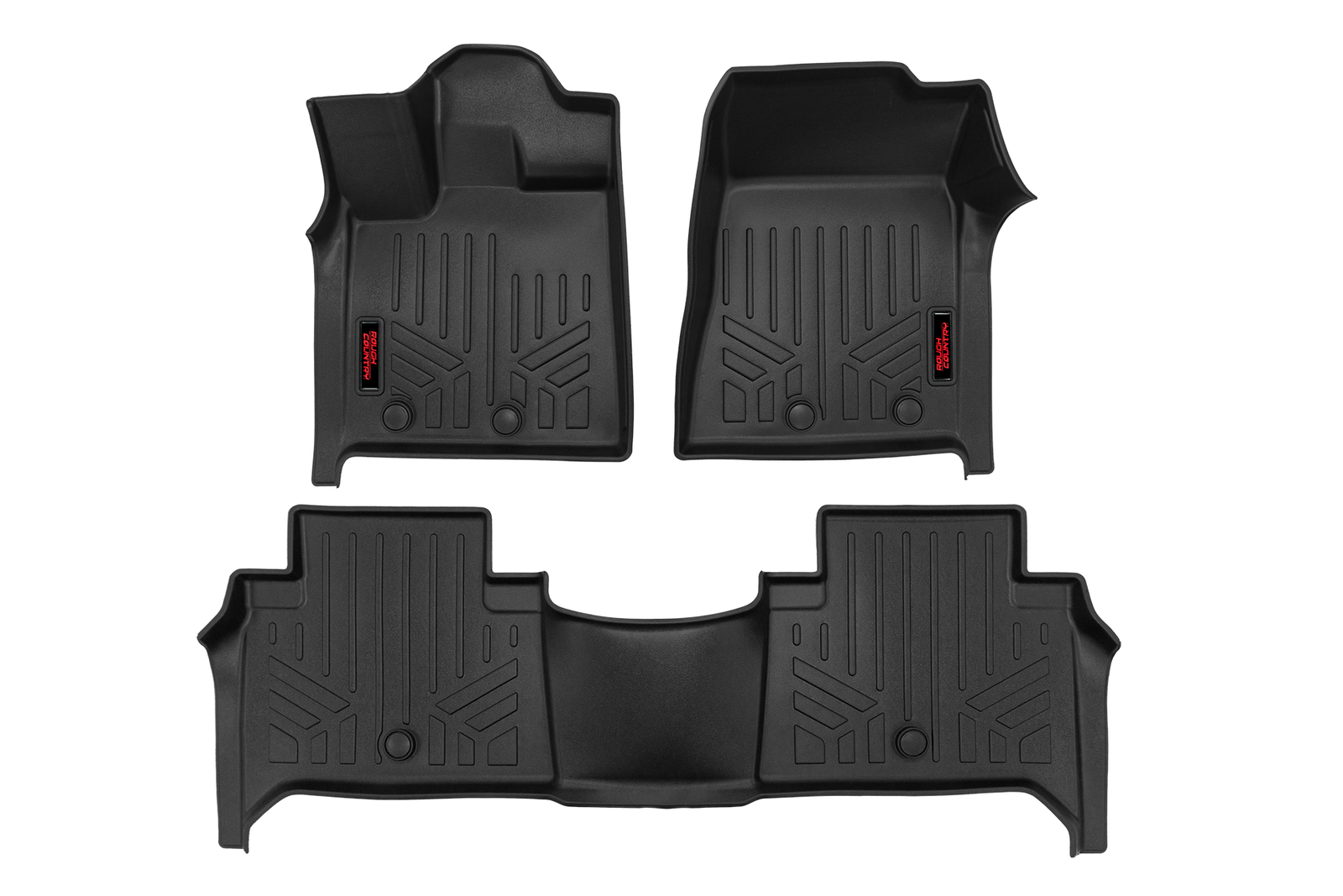 SMARTLINER Custom Fit Floor Liners For 2025 Infiniti QX80/2025 Nissan Armada Without Bucket Seats & Center Console Only