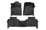 SMARTLINER Custom Fit Floor Liners For 2025 Infiniti QX80/2025 Nissan Armada Without Bucket Seats & Center Console Only