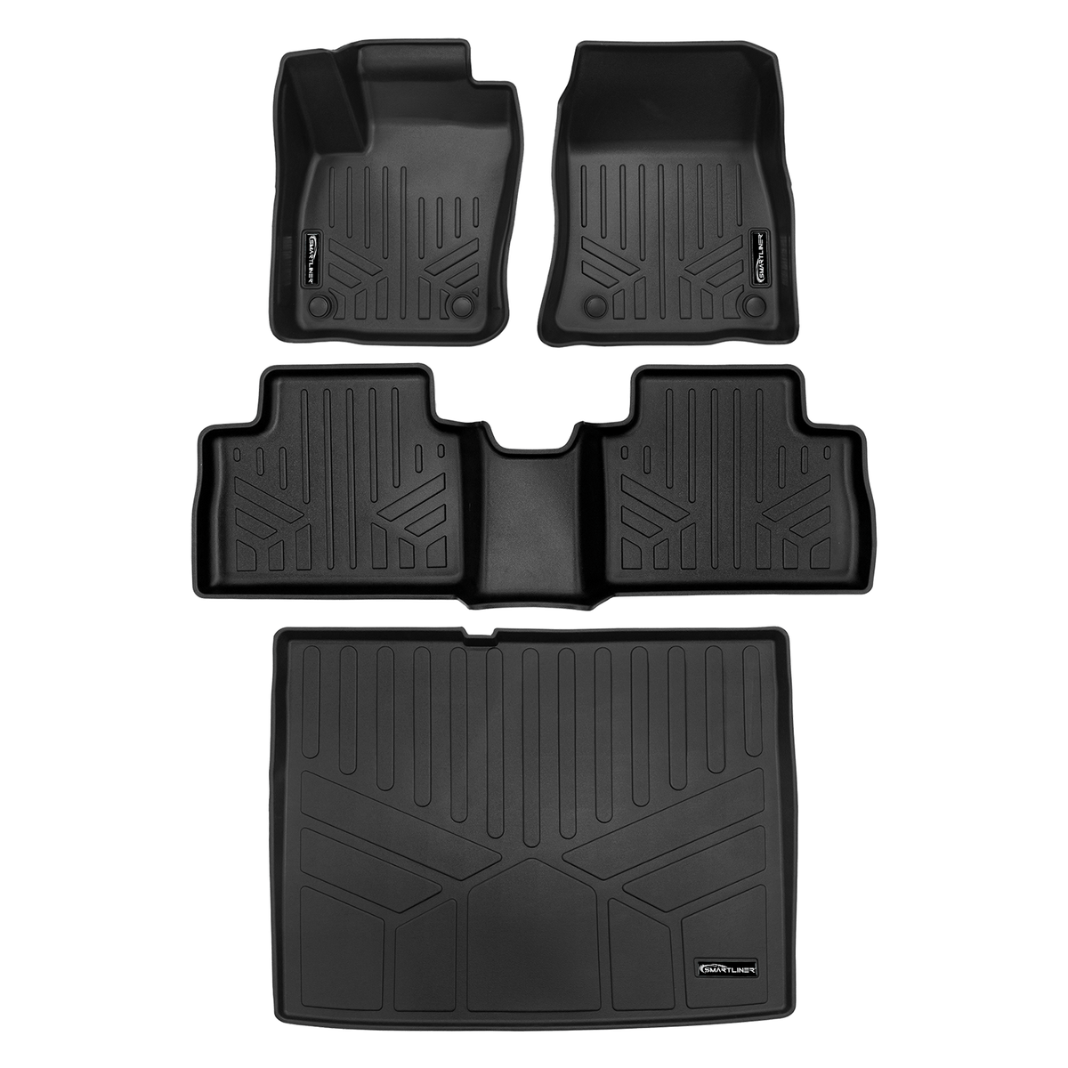 SMARTLINER Custom Fit Floor Liners For 2025 Nissan Kicks (FWD)