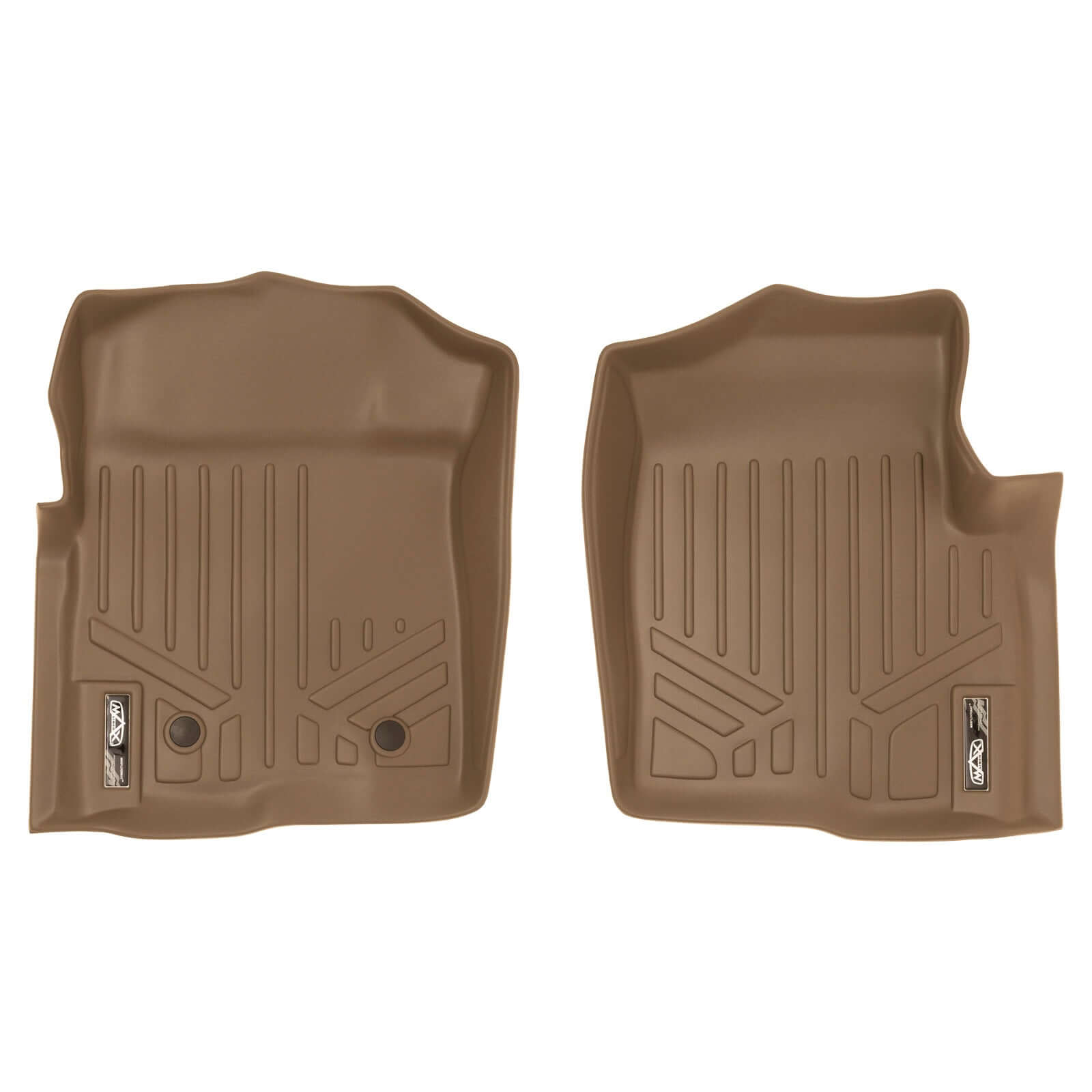 Smart Trim™ Custom Fit Floor Liners For 2011-2014 Ford F-150 SuperCab Non Flow Center Console