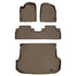 SMARTLINER Custom Fit Floor Liners For 2013-2015 Lexus RX (First Row Twist type Rings)