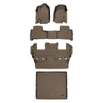 Smart Trim™ Custom Fit Floor Liners For 2015-2020 Chevrolet Tahoe / GMC Yukon With 2nd Row Bucket Seats
