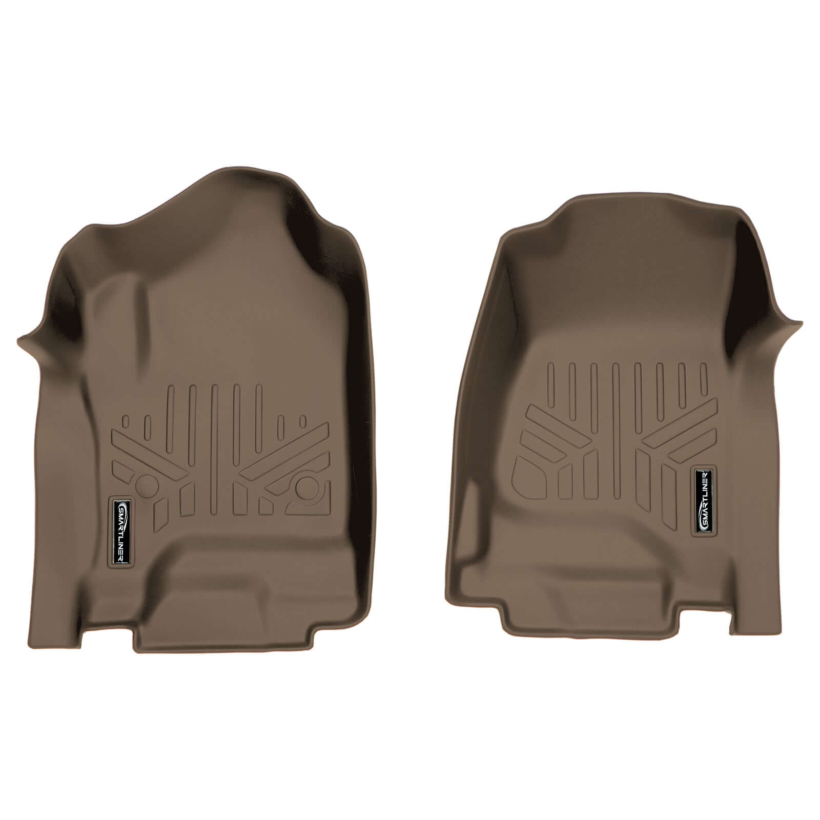 Smart Trim™ Custom Fit Floor Liners For 2015-2020 Cadillac Escalade with Second Row Bucket Seats