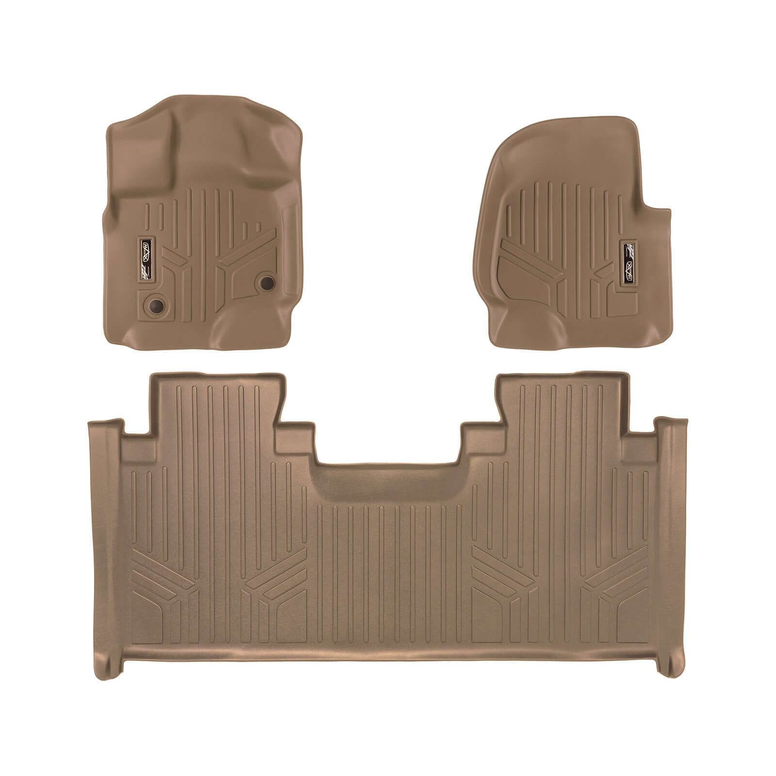 SMARTLINER Custom Fit Floor Liners For 2015-2025 Ford F-150 SuperCab with 1st Row Bench Seat