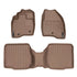 SMARTLINER Custom Fit Floor Liners For 2017-2019 Ford Explorer with 2nd Row Center Console