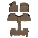 SMARTLINER AUTO™ Custom Fit Floor Liners For 2020-2025 Kia Telluride with 2nd Row Bucket Seat No Center Console with in between Coverage
