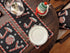 DaDa Bedding Set of 4-Pieces Peppermint Joy Holiday Tapestry Placemats 13” x 19” (12904)