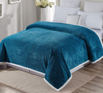 Decor & More Home Essentials Braided Sherpa Blanket