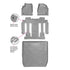 SMARTLINER Custom Fit Floor Liners For 2008 - 2017 Buick Enclave with 2nd Row Bucket Seats