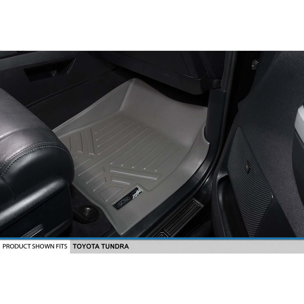 SMARTLINER Custom Fit Floor Liners For 2007-2021 Toyota Tundra CrewMax Cab