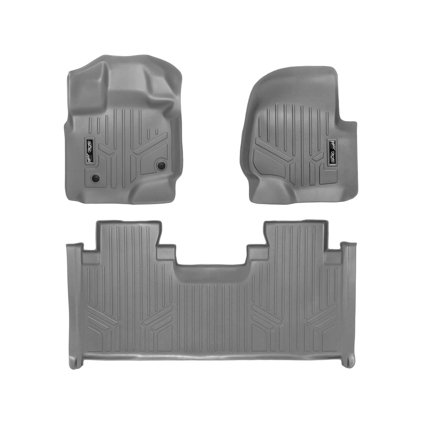 SMARTLINER Custom Fit Floor Liners For 2015-2025 Ford F-150 SuperCab with 1st Row Bench Seat