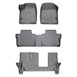 SMARTLINER Custom Fit Floor Liners For 2020-2025 Cadillac XT6 with 2nd Row Bench Seat