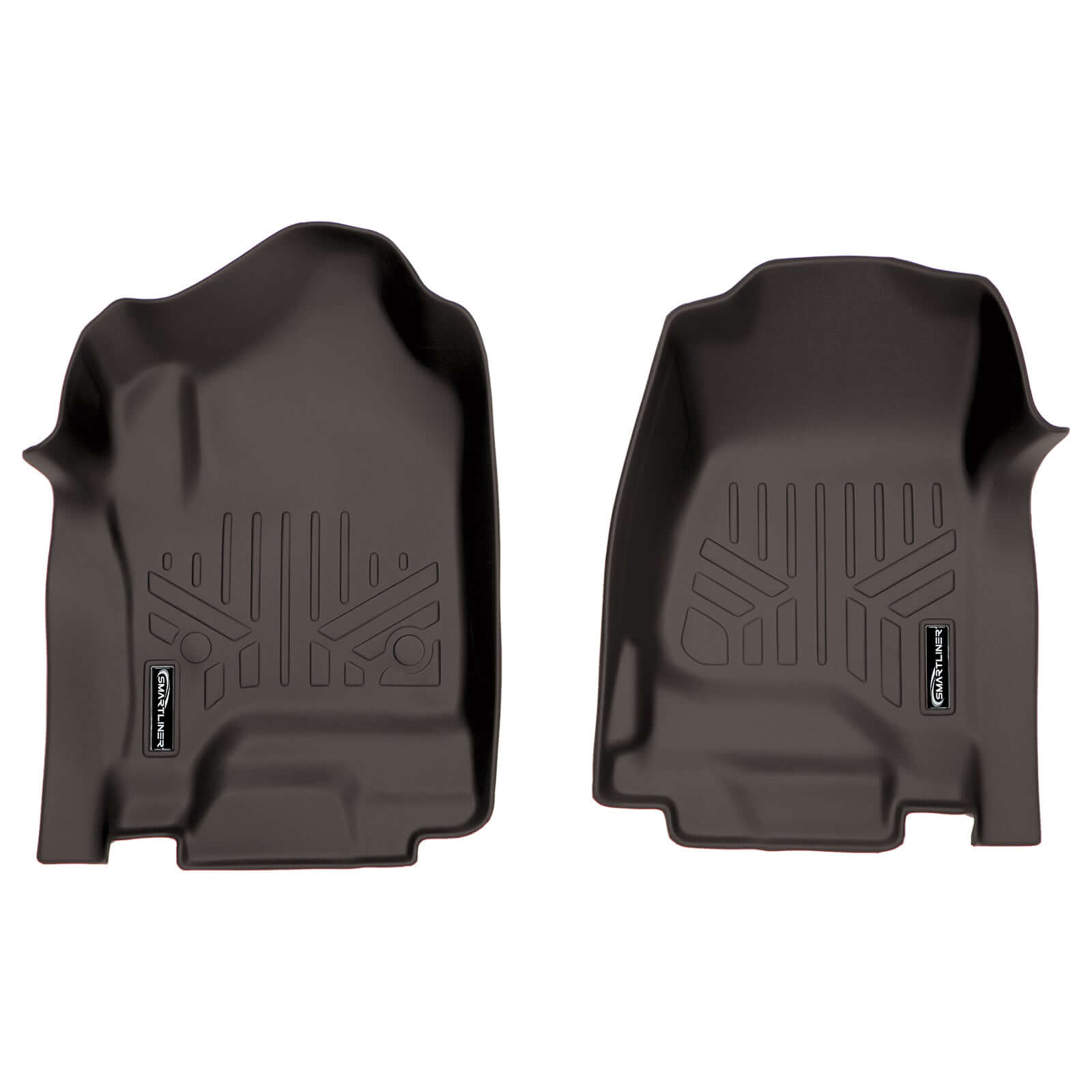 Smart Trim™ Custom Fit Floor Liners For 2015-2020 Cadillac Escalade with Second Row Bucket Seats