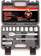 Cougar Pro Socket Wrench Box Set 13 Pieces 3/8" Drive SAE A31