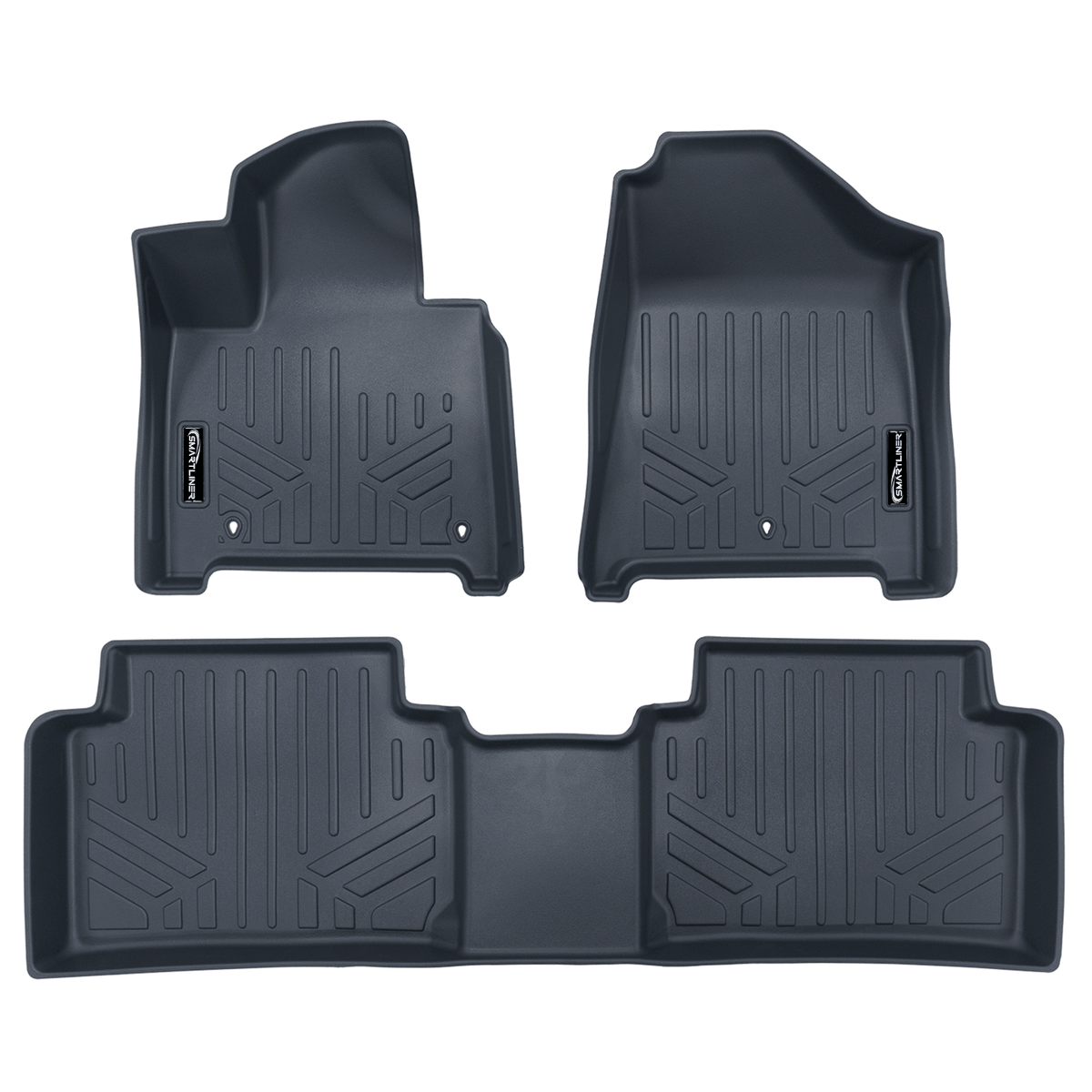 SMARTLINER Custom Fit Floor Liners For 2024 - 2025 Hyundai Santa Fe Hybrid