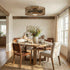 20" Farmhouse DC Motor Flush Mount Reversible Ceiling Fan with LED Lighting and Remote Control
