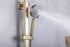 Luxury Brushed Gold 3-Function Exposed Shower Set with Handheld Shower and Tub Spout