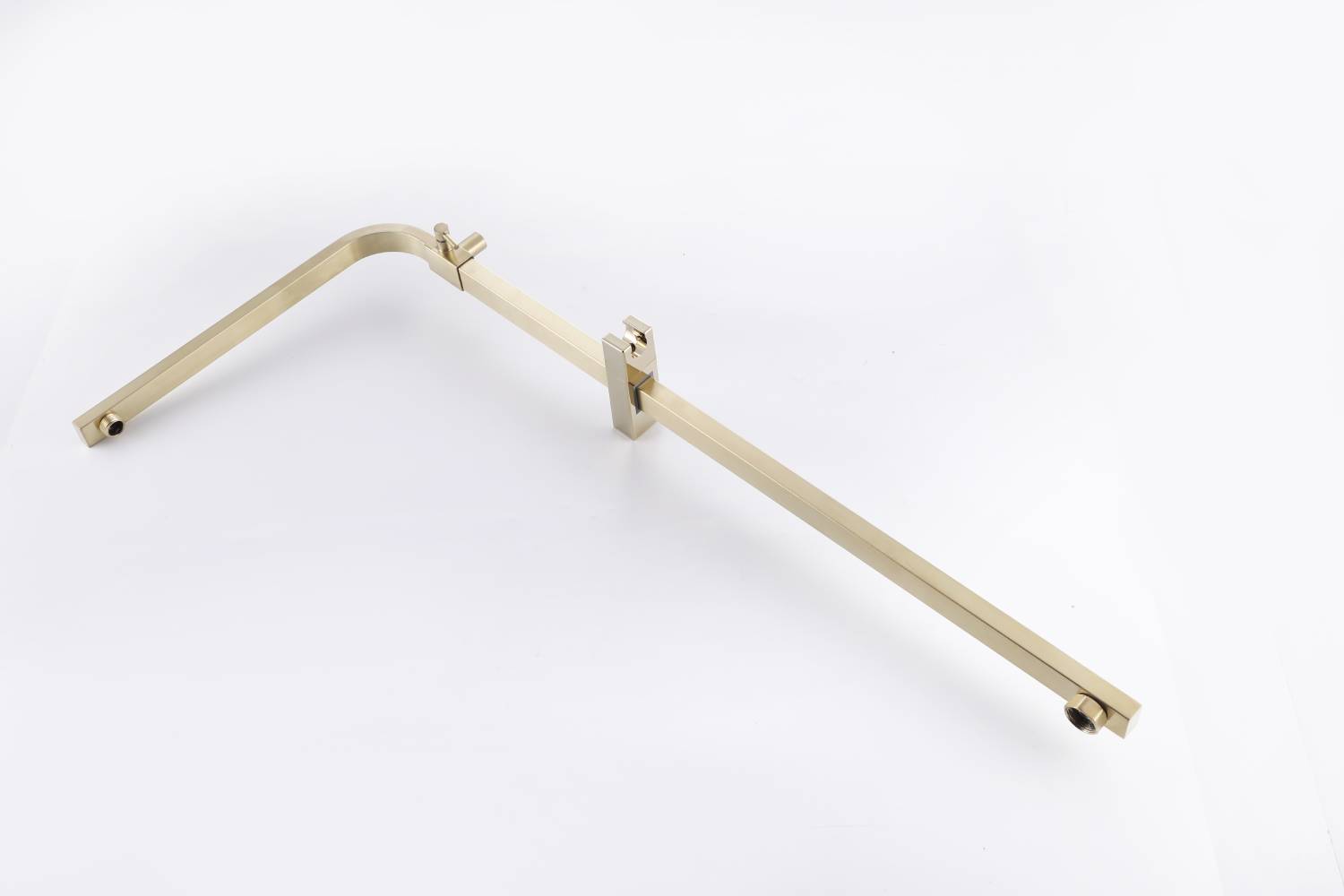 Luxury Brushed Gold 3-Function Exposed Shower Set with Handheld Shower and Tub Spout