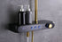 Gold Thermostatic Shower Set with Digital Display, Hand Shower, Tub Spout - 3 Functions