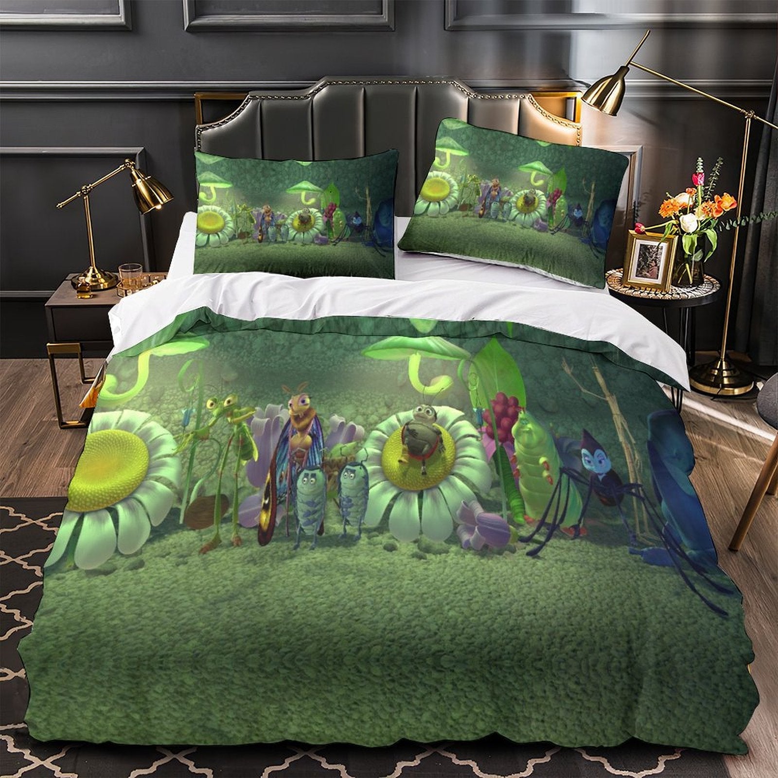 A Bug's Life Bedding Set Pattern Quilt Cover Without Filler