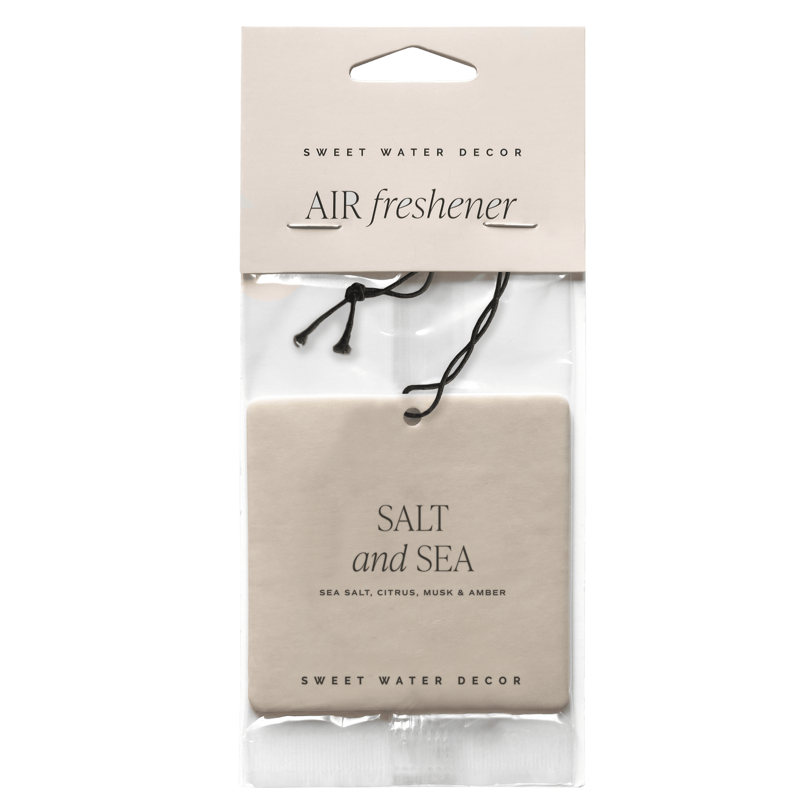 Salt and Sea Hanging Air Freshener