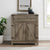 Barn Door Accent Cabinet
