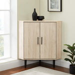Nora 30" 2- Door Corner Accent Cabinet