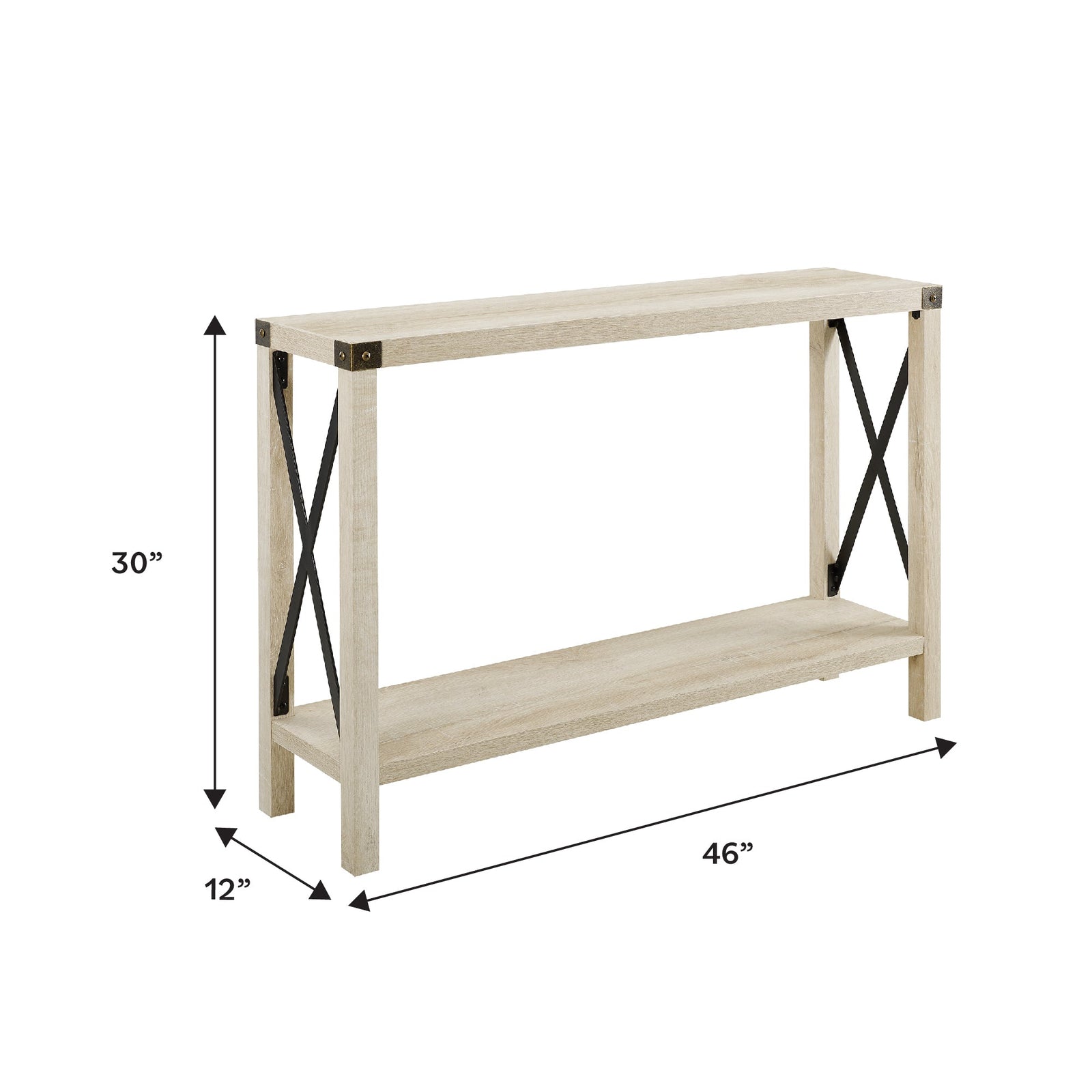 Metal X Entry Table