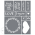 Love Covers All - Mesh Stencil 8.5 x 11