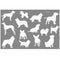 Dogs - Mesh Stencil 18x12