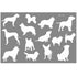 Dogs - Mesh Stencil 18x12