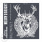 Regal Deer - Mesh Stencil 12x12