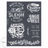 Sleigh Rides - Mesh Stencil 8.5x11